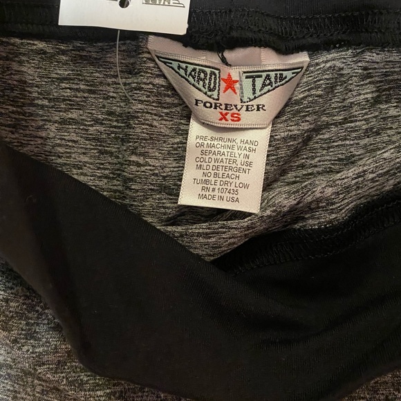 Hard Tail Gray and Black Pencil Skirt - Picture 2 of 11